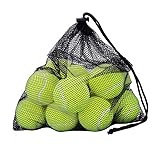 STERUN Tennis Balls 24 Pack with Storage Bag, Thick Walled Durable Balls for Dogs, Tennis, Cricket & Sports Play - Image 5