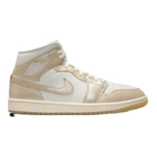 Jordan AJ 1 Mid - Mujer (vela/equipo oro/marfil pálido)