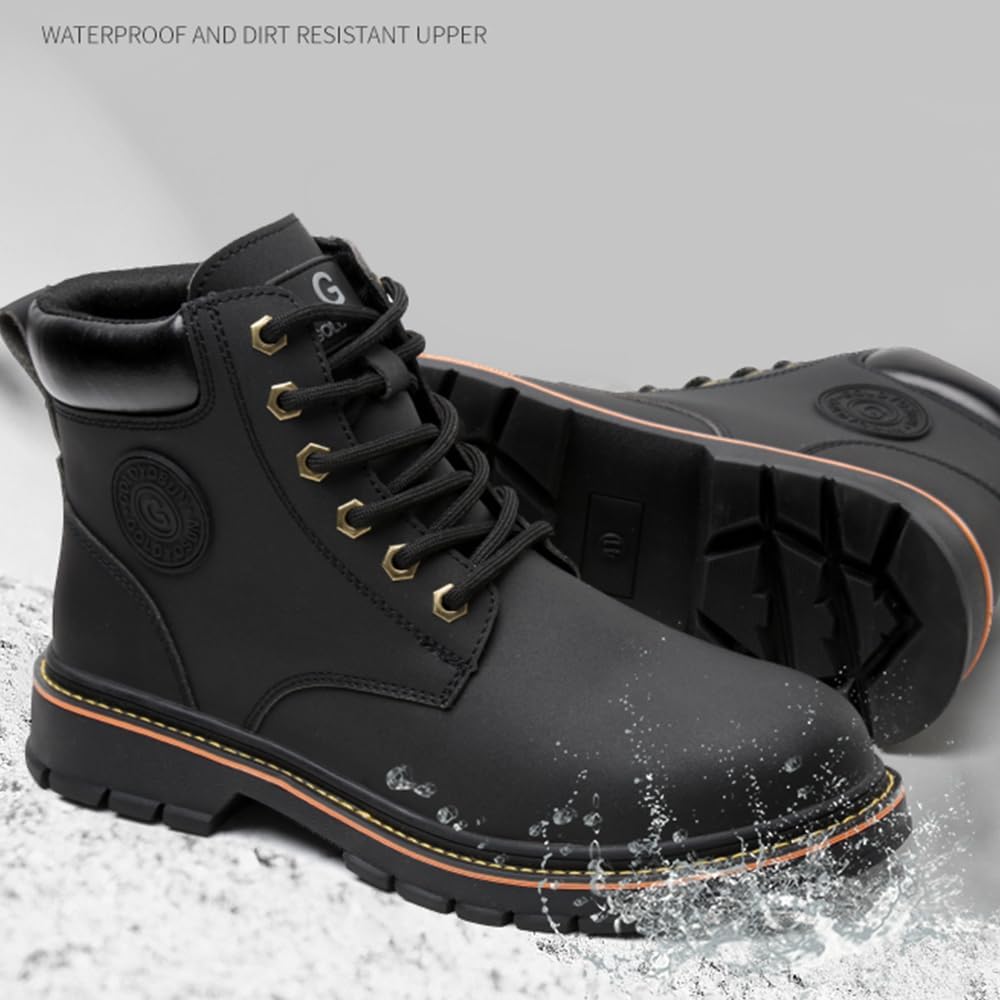 Steel Toe Boots for Women Lightweight Safety Boots waterproof Construction Steel Toe Shoes woman Composite work Boots