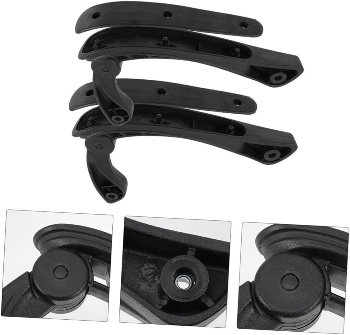 GANAZONO 2pcs Ergonomic Office Chair Arm Pads Armrest Covers for Elbow Support Replacement for Office Chairs Versatile Fit