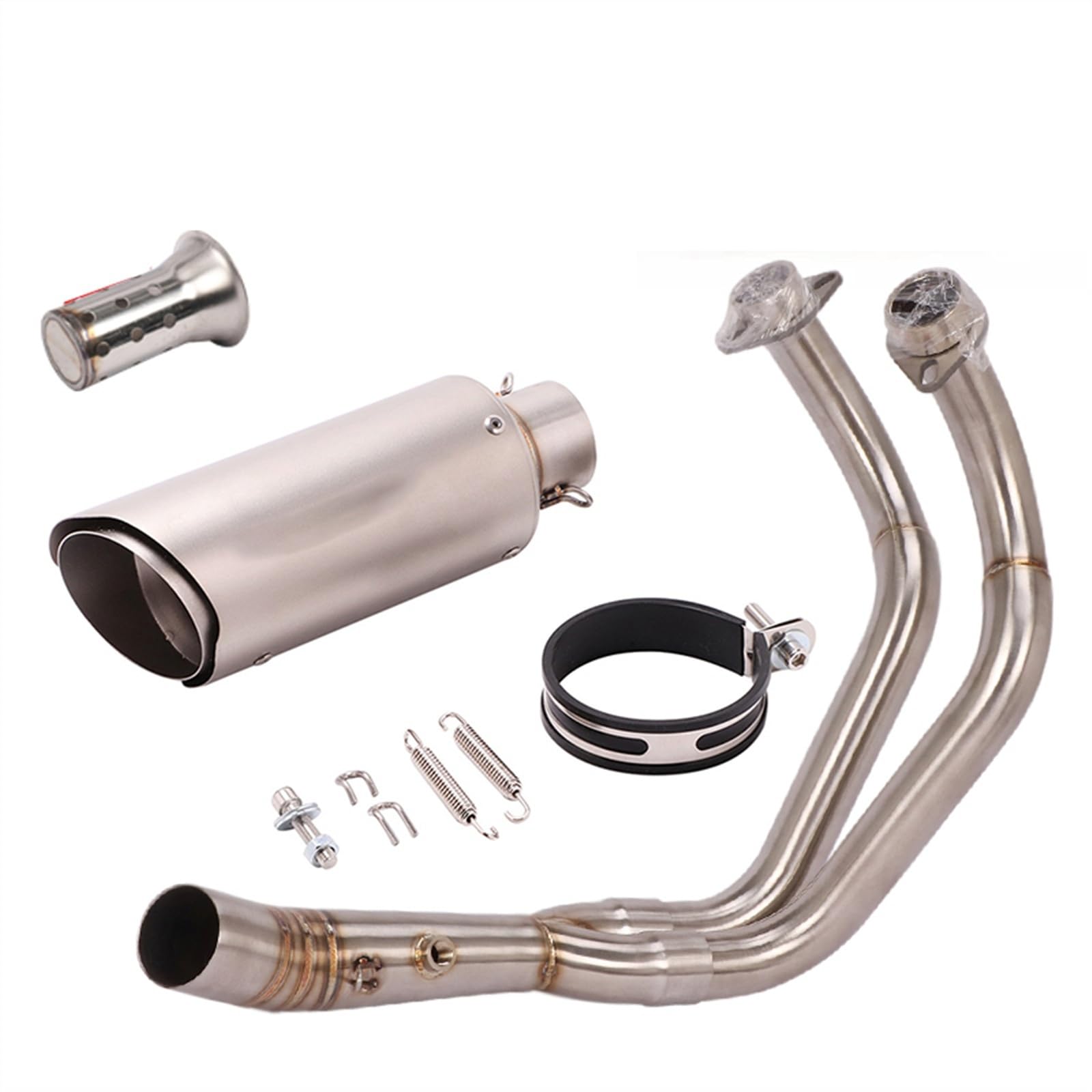 Silenciador modificado con DB Killer para escape de Yamaha FZ-07 5