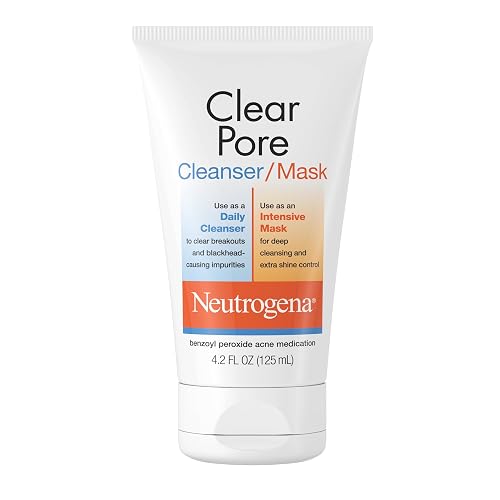 Neutrogena Clear Pore 2 in 1 Facial Cleanser/Face Mask