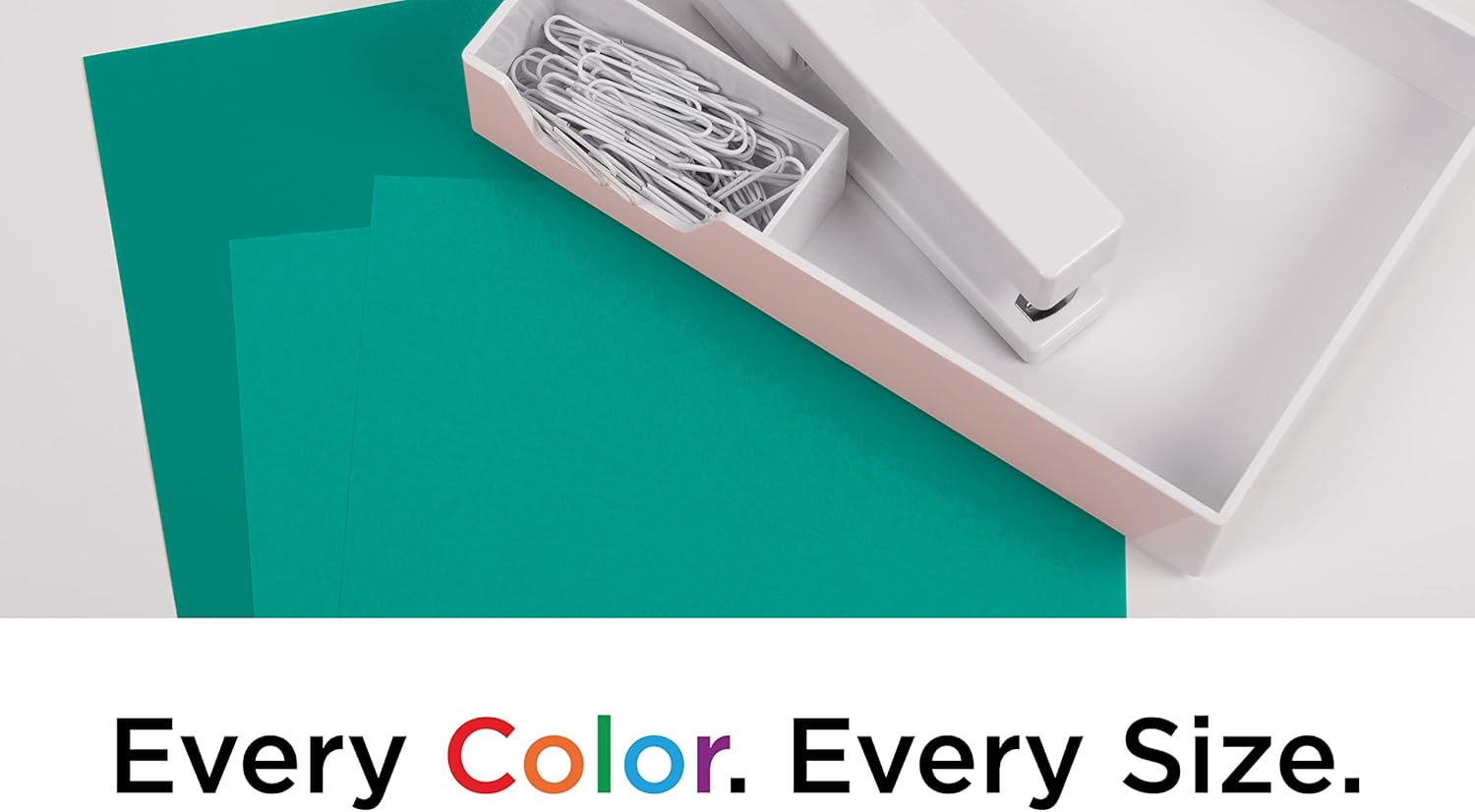 JAM PAPER Colored 24lb Paper - 90 gsm - 8.5 x 11 - Sea Blue Recycled - 500 Sheets/Ream