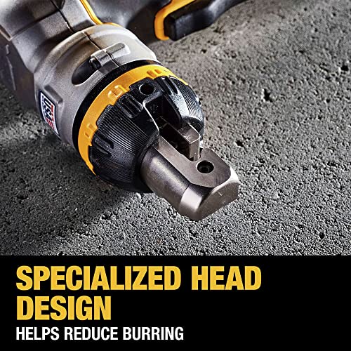 DEWALT 20V MAX XR Wire Cutter Kit, Cuts Carbon Steel and Stainless Steel Wire, Cordless, Battery and Charger Included (DCE158D1) by DEWALT - Image 5