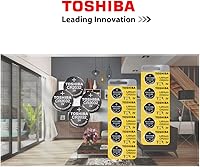 Vista 3 de Batería Toshiba CR2032 3V de Litio de Moneda (500 Baterías)