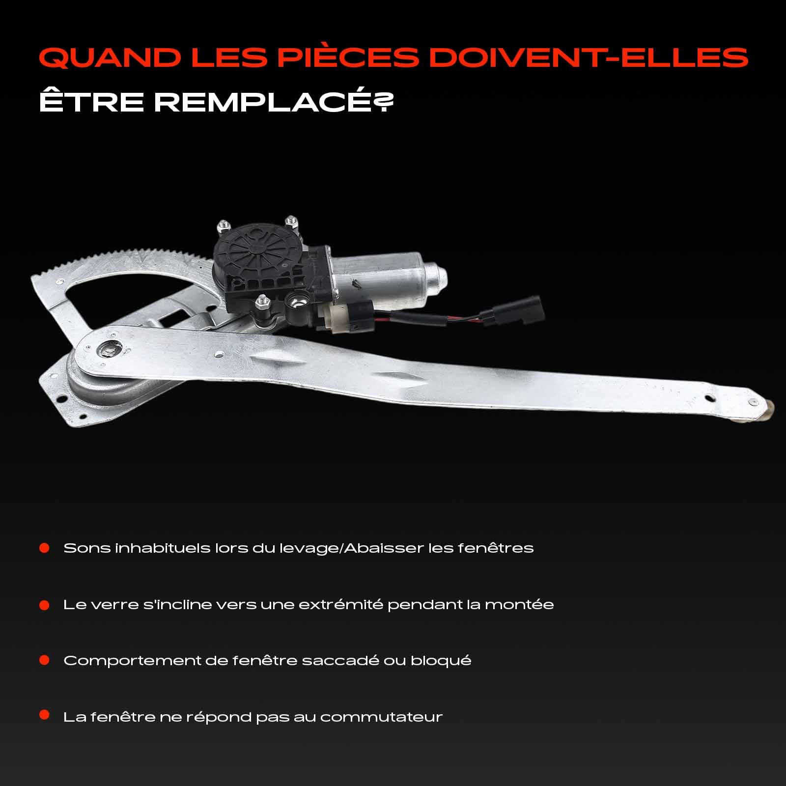 Frankberg Lève-vitre avec moteur, avant droit 95VBV23200BD