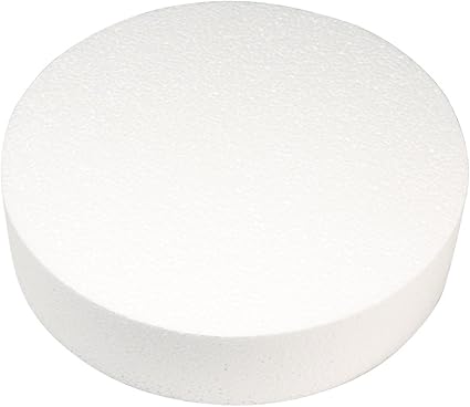 Rayher Sphere Polystyrene A 30 Cm X 7 Cm D Epaisseur Support Polystyrene Pratique Pour Presenter Gateau Gateau Bonbon Cake Pop Etc Aussi Ideal Pour Les Activites D Arts Creatifs Blanc