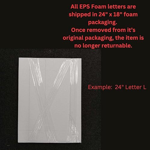 Miniatura 5 de Letras grandes de espuma suave EPS (24 pulgadas de alto)  Decoración de letrero de amor independiente para bodas, fiestas, manualidades y