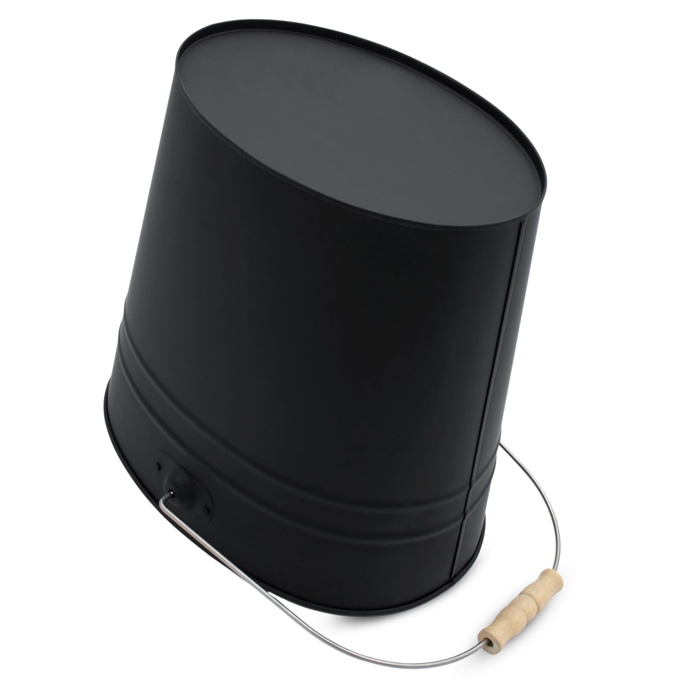 Secchio in metallo con coperchio 10L – Secchio per