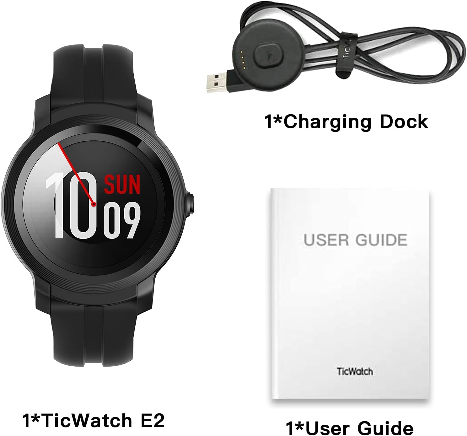 ticwatch e2 heart rate monitor
