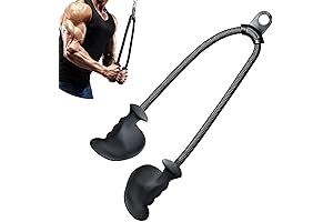 47 Inch Extra Long Tricep Rope Cable Attachment