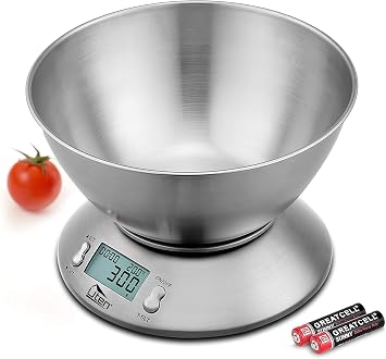 Uten Electronic Kitchen Scales, Digital Kitchen Scale, LCD Display