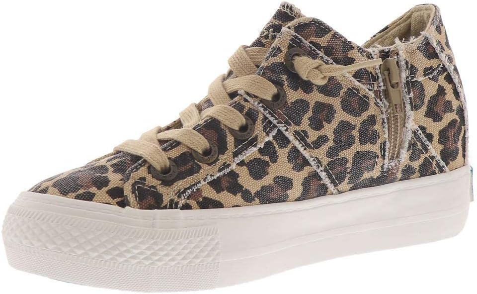 Blowfish Malibu Women's Melondrop Sneaker, Natural City Kitty Canvas, 10