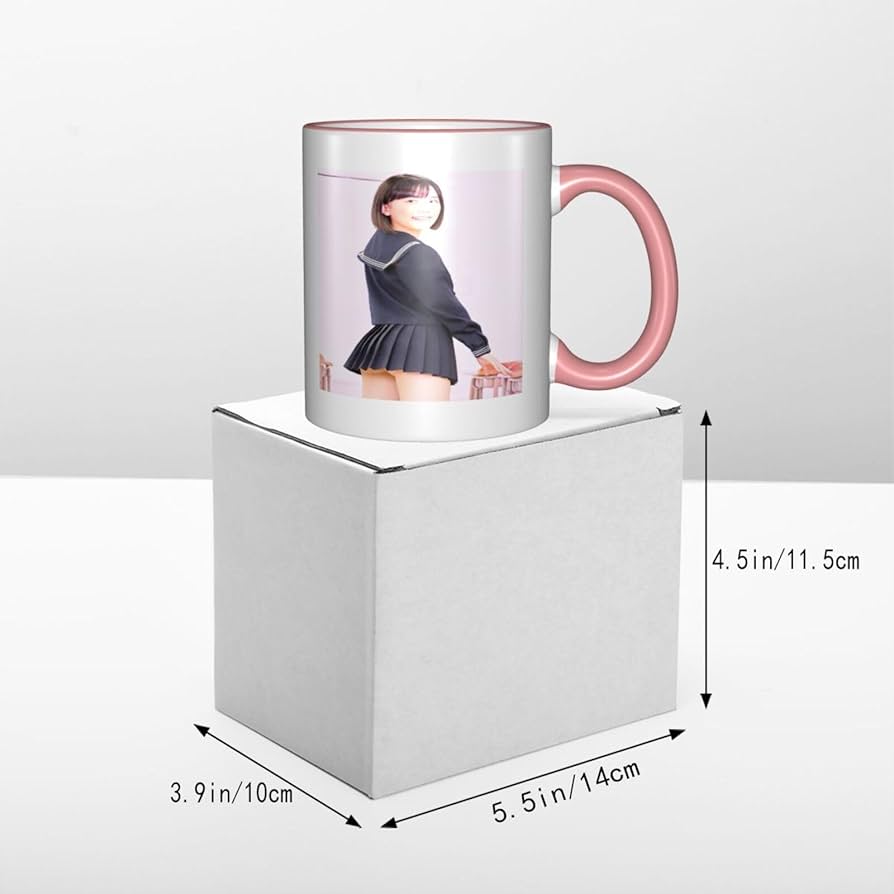 Amazon.co.jp: korkus 芦田愛菜 マグカップ コーヒーカップ 朝食カップ