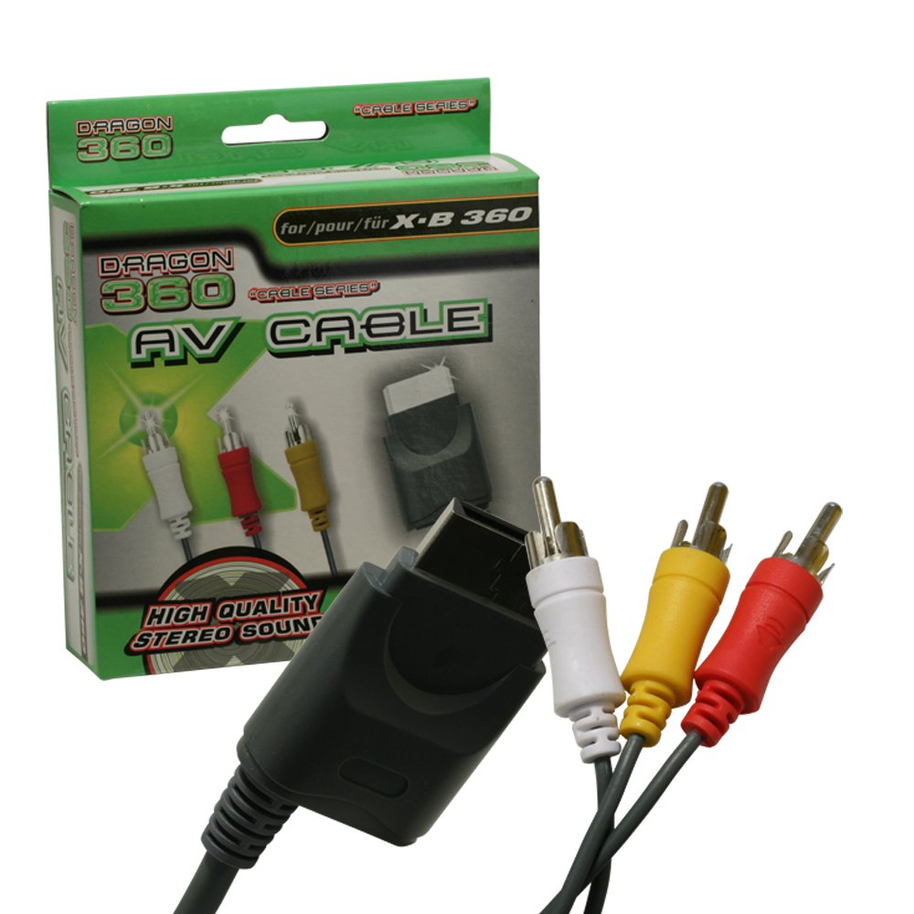 Xbox 360 AV Cable Dragon