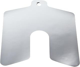 Polyester Slotted Shim, Silver, 0.0005