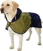 Waterproof Dog Jacket, Adjustable Hood Elastic Straps | Waterproof Adjustable Hood Elastic Straps Lightweight Breathable for Small Medium Large Dogs L