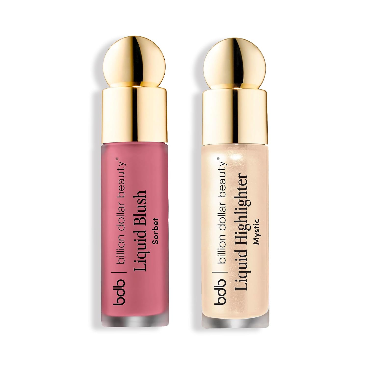 Billion Dollar Beauty Liquid Blush Highlighter Bombshell Smooth Glow