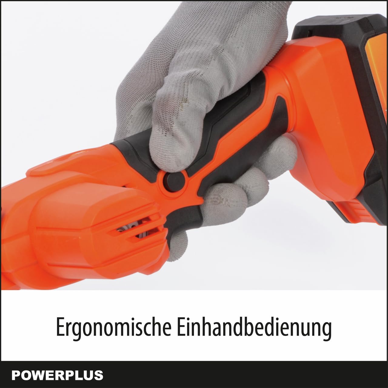 Dual Power Akku-Feilenschleifer POWDP50700-20V Elektrowerkzeug Bandschleifer - Fingerschleifer Schleifband 457x13mm - Handschleifer800min-1 - ohne Akku und Ladegerät - mit 1 Acc.