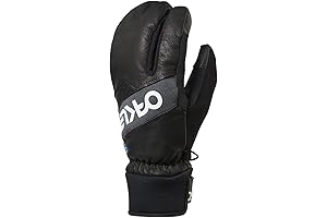 Oakley Unisex Factory Winter Trigger Mitt2 Leather Ski Mittens