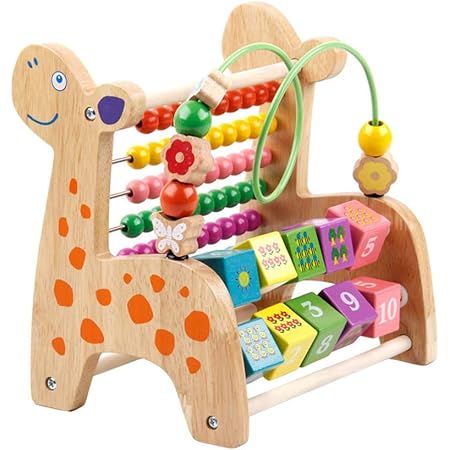 Amazon ビーズコースター ルーピング 赤ちゃん 木製 おもちゃ 知育玩具 男の子 女の子 キッズ 早期開発 指先訓練 立体 人気 ギフト 贈り物 ルーピング ビーズコースター おもちゃ
