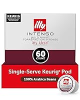 Vista 17 de illy Café, tostado oscuro, K-Cup para Keurig, mezcla italiana 100% de grano arábica, café gourmet premium de tostado de una sola porción preparado