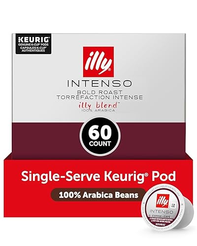 Miniatura 17 de illy Café, tostado oscuro, K-Cup para Keurig, mezcla italiana 100% de grano arábica, café gourmet premium de tostado de una sola porción preparado