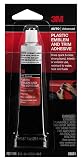 3M Plastic Emblem & Trim Adhesive (03601), 1 fl oz Tube – Clear-Drying Auto Glue for Plastic and Metal Trim, Emblems, Moldings, Interior or Exterior Use, Quick-Setting, Weather-Resistant Adhesive – view 1