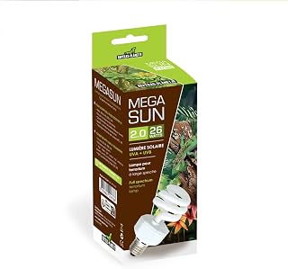 Reptiles Planet - MegaSun UVB 2.0 - UVA UVB Lampe - 26 Watt
