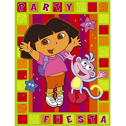 Dora Birthday Invitations and Thank You Cards : Amazon.in: Toys &amp; Games