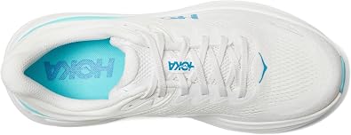 HOKA メンズ Bondi 9, ホワイト/ホカブルー, 13