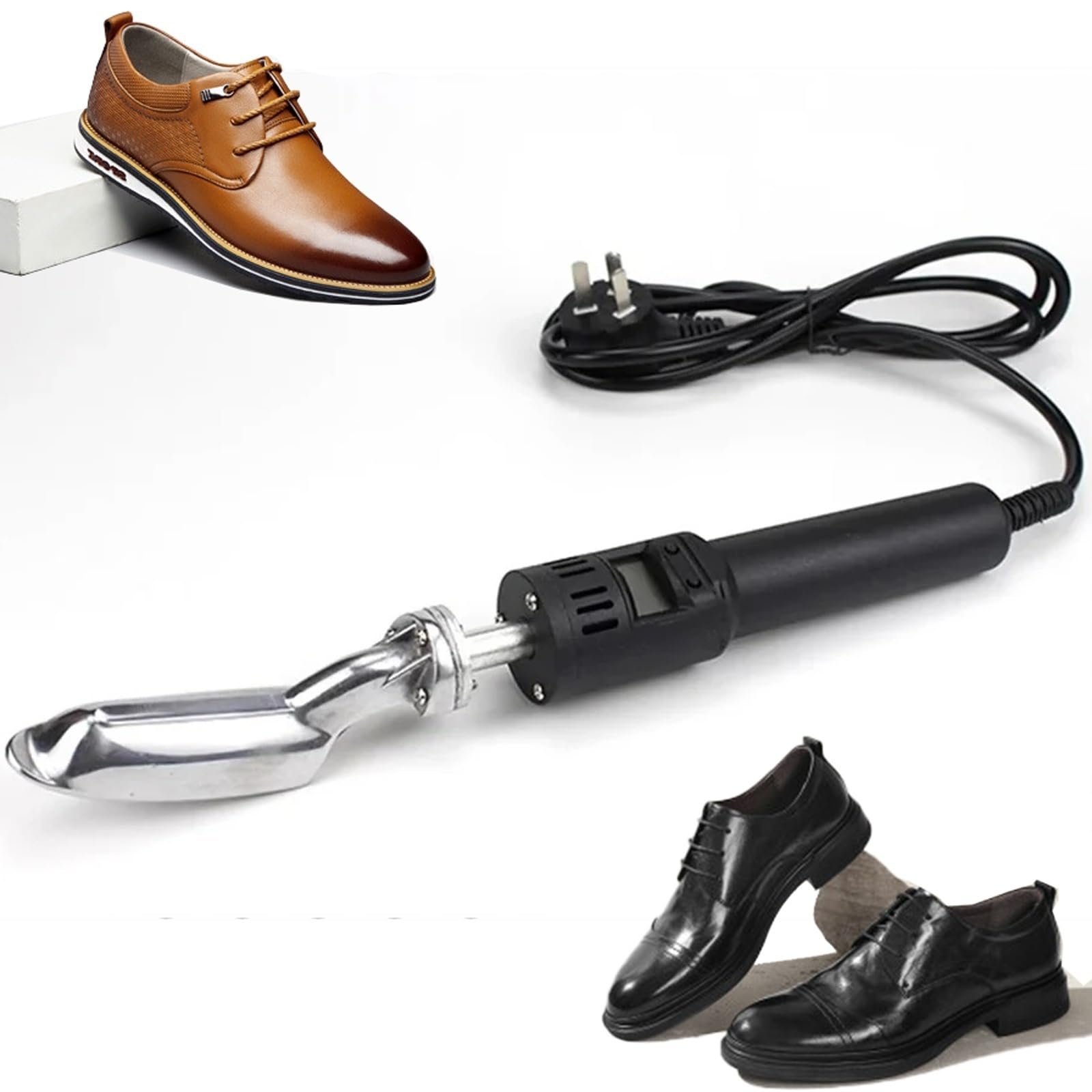 Fer à repasser pour cuir électrique 150W avec température réglable 50-350°C