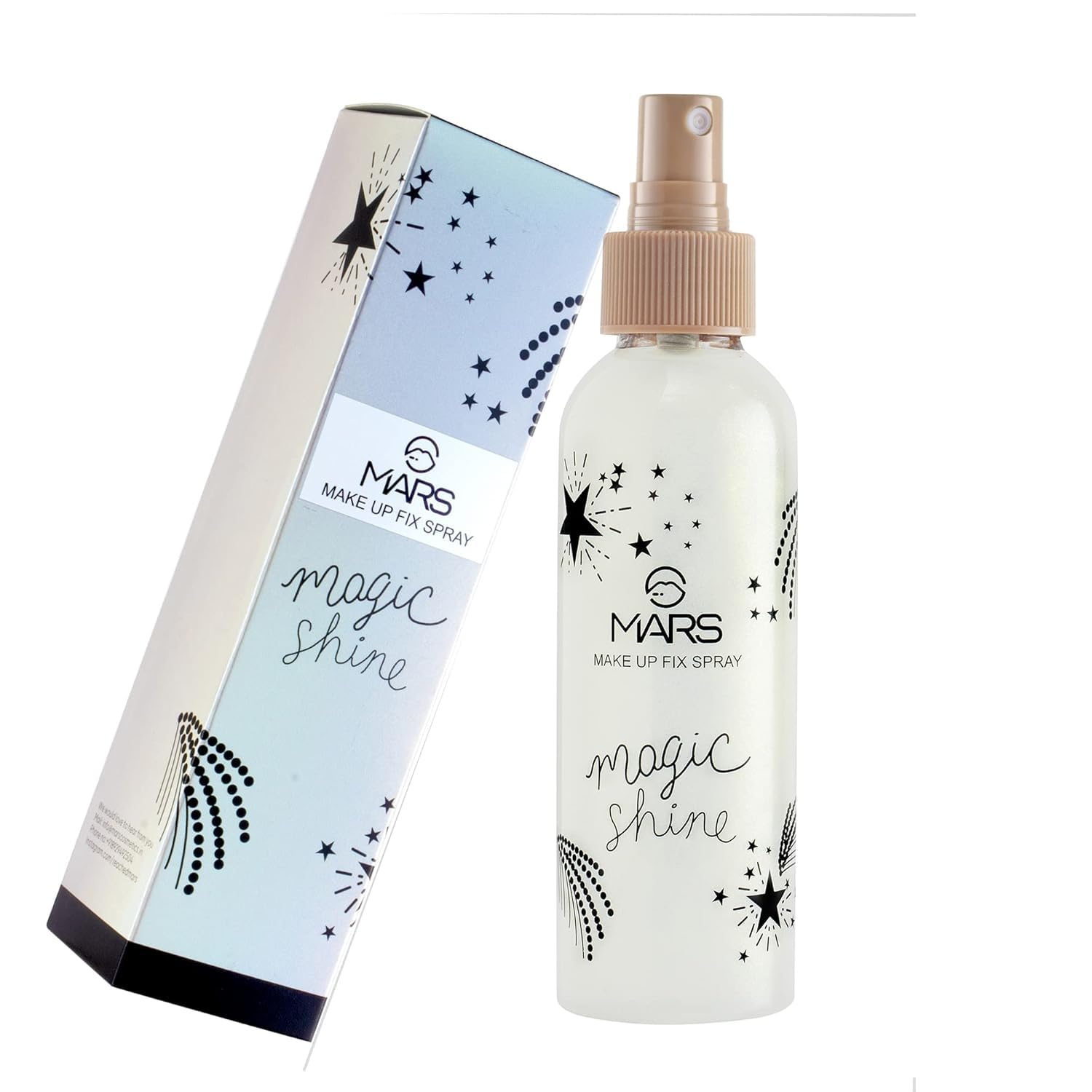 MARS PREMIUM Magic Shine LONG LASTING MAKEUP FIXER SPRAY, 150ml-SH7711-image-36