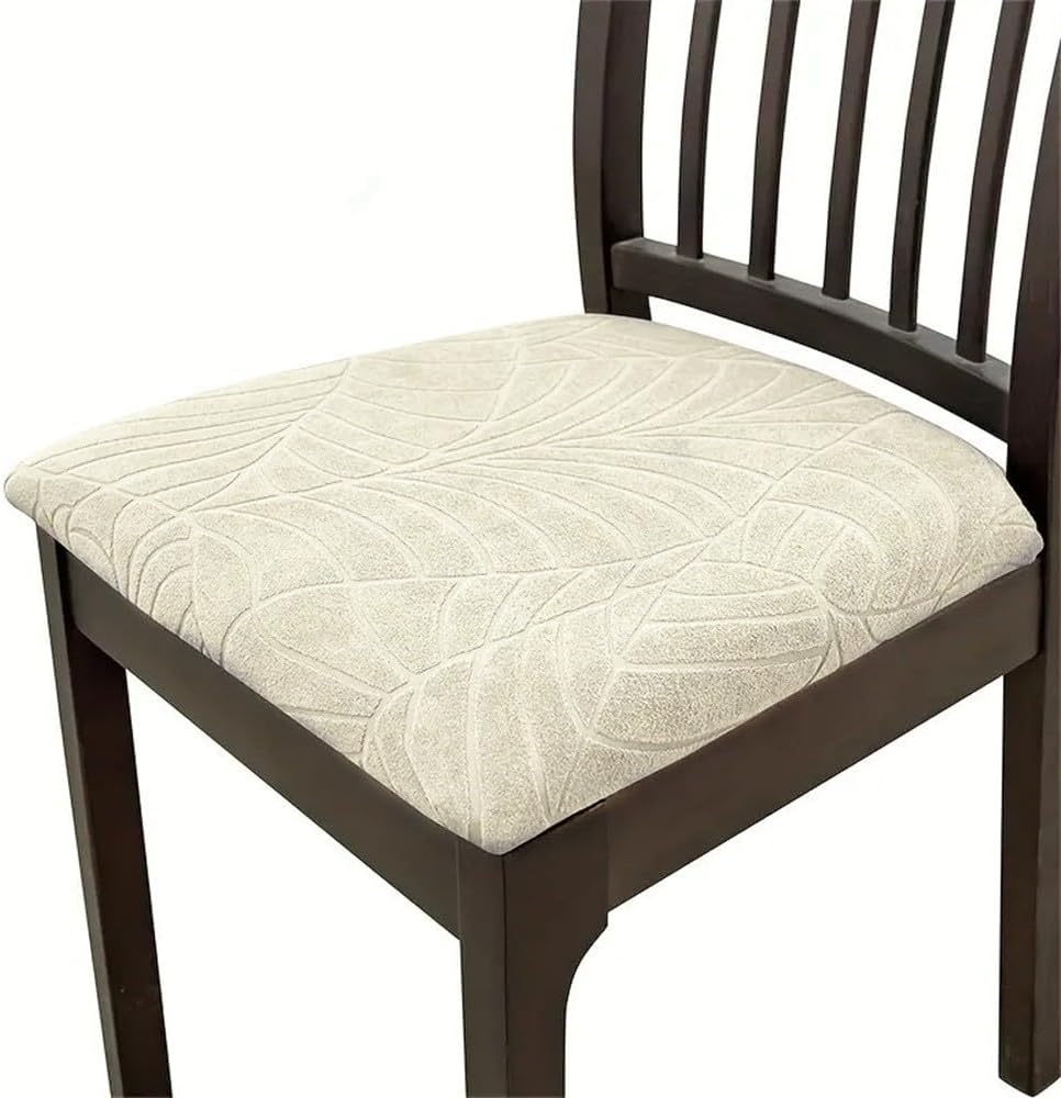 Dining Room Chair Cover Seat Covers Spandex 13solid Colors Removable Washable Elastic Cushion Covers for Home Hotel,Dark