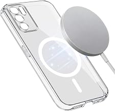 Jkobi Lifetime Anti-Yellow MagSafe Compatible Clear Back Cover Case for Oppo Reno6 5G | Reno 6 5G (Sleek Hard Crystal | Shockproof and Camera Protection)