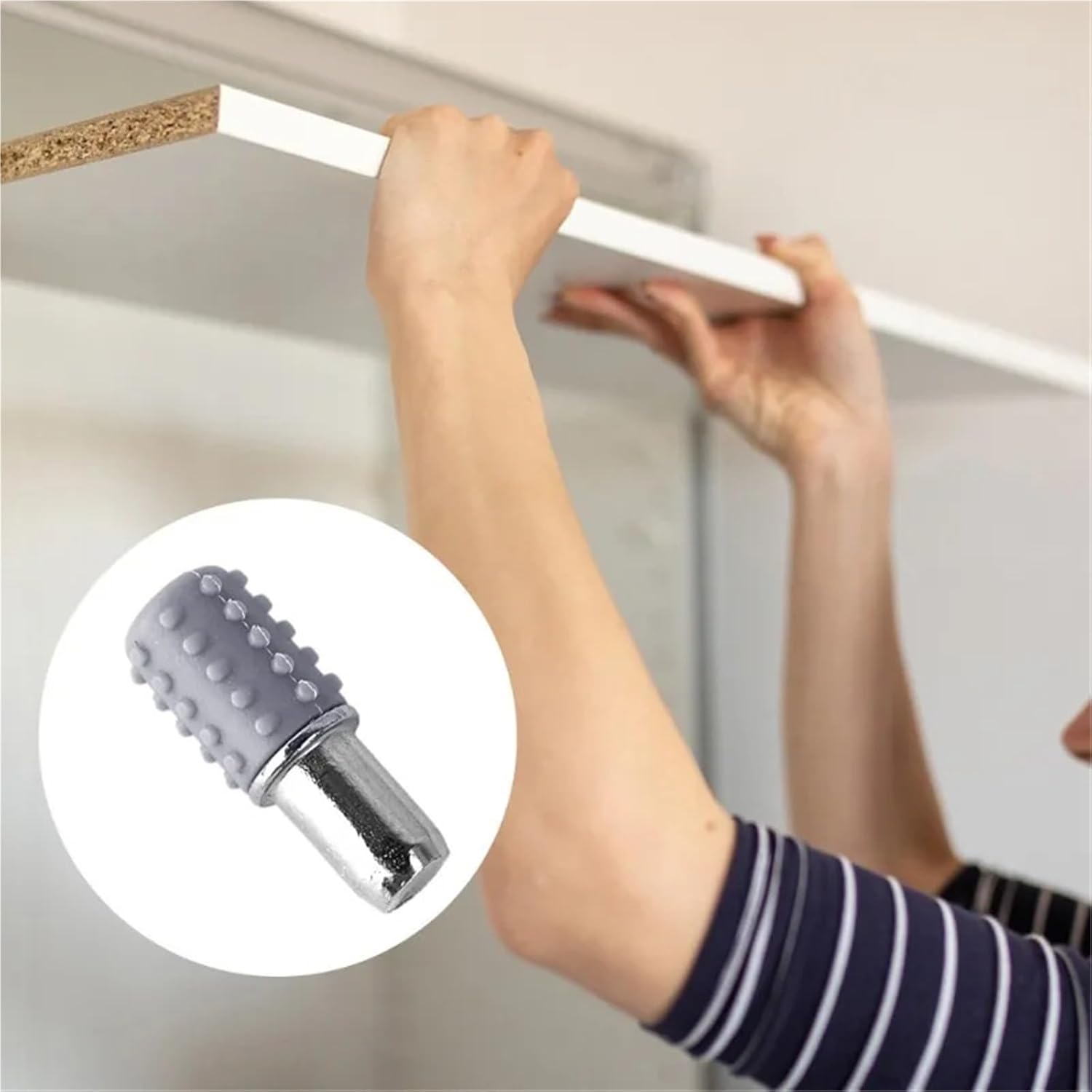 Shelf Pins 120PCS Wardrobe Shelf Support Pins Cabinet Shelves Studs Bracket Pegs Glass Plate Fixed Holder(6x26mm)