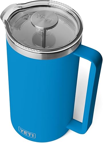 Miniatura 13 de YETI Rambler - Cafetera de prensa francesa de 34 onzas, color rojo rescate Rojo rescate,Rosa (Tropical Pink),gris pardo (Cape,Violeta ultramar,Big