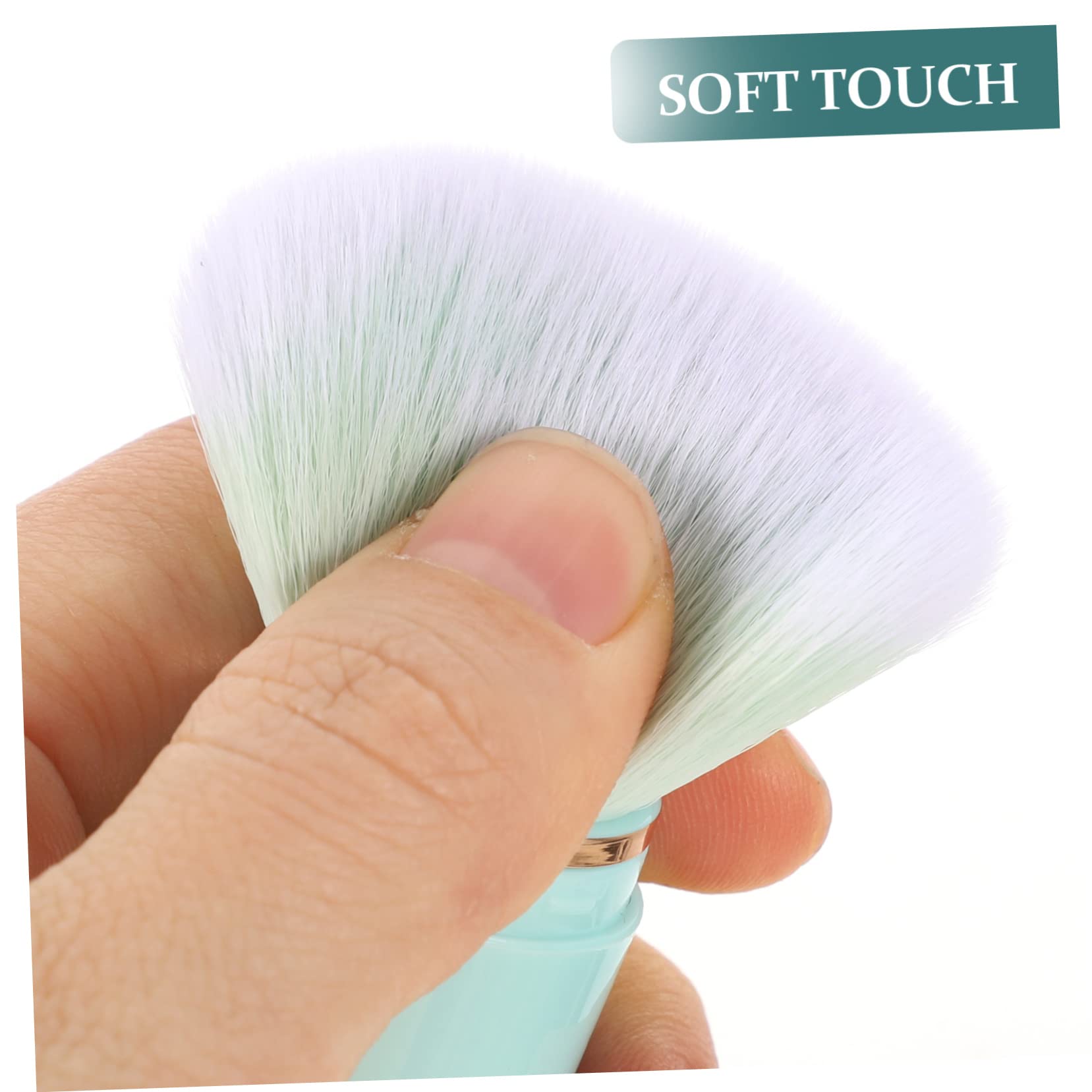 Healeved 4ensembles Set De Pinceaux De Maquillage Portable De Pinceaux Avec Miroir Outils De Pour Visage Et Fard à Paupières Trousse De Voyage Pratique Transparent