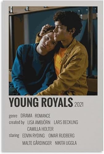 Póster de película Young Royals, vintage, para cafetería, bar, sala de estar, dormitorio, decoración de pared, decoración de habitación, decoración