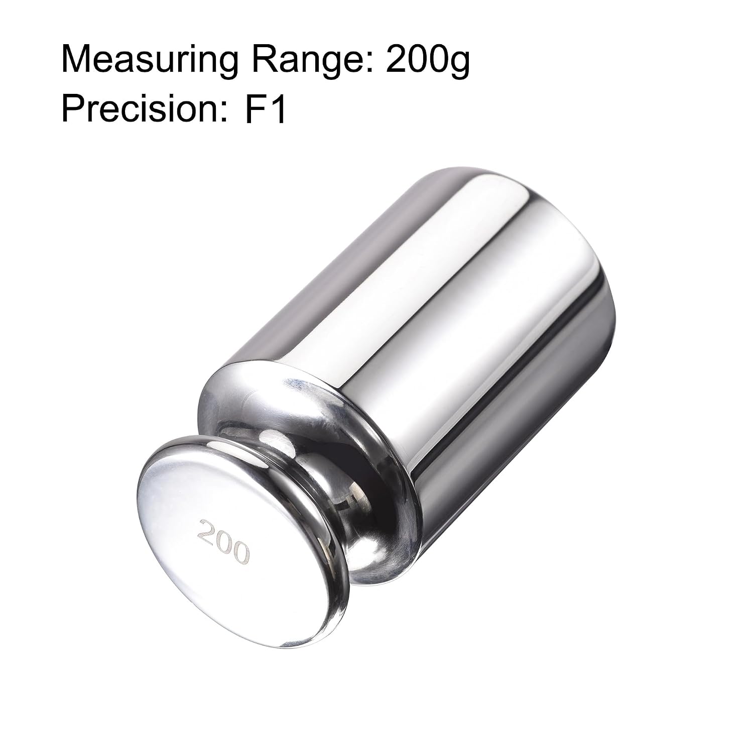 uxcell Gram Calibration Weight 200g F1 Precision Stainless Steel for Digital Balance Scales