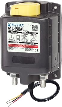 Blue Sea Systems ML-Series Remote Battery Switch, 24V DC, 500A
