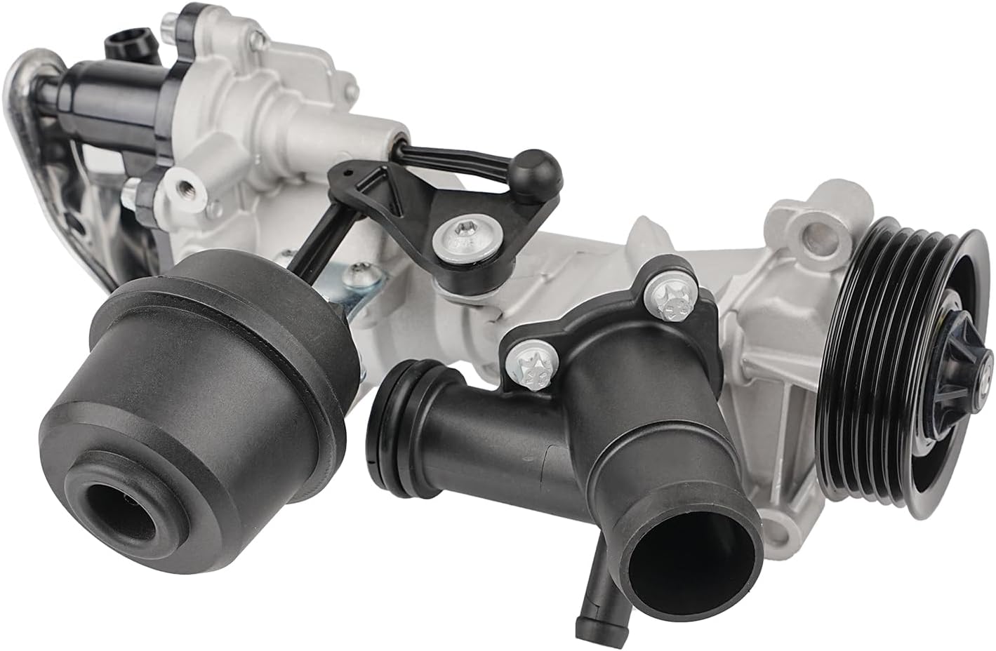 Tykick Engine Water Pump for Mercedes Benz CLA250 GLA45 AMG 2014 2015 2016 2017 2018 2019 2.0L L4 Replaces 2702000800 2702000000 2702000007 2702000401 2702000601 2702000801 A2702000800 A2702000000
