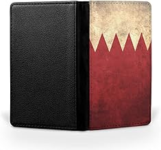 BAHRAIN COUNTRY FLAG 12 FLIP WALLET TRAVEL PASSPORT ID HOLDER ITINERARY ORGANIZER COVER