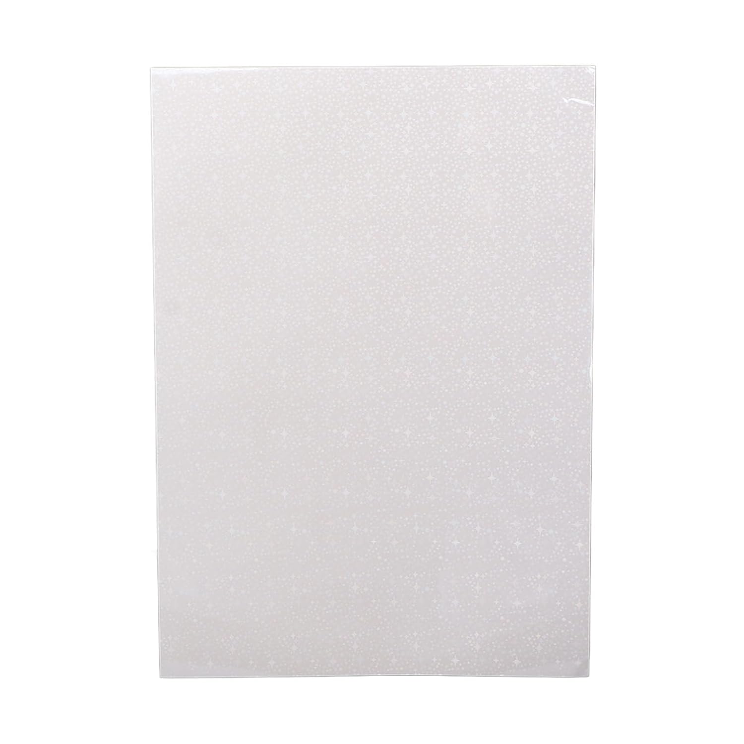 Akozon A4 Film Cold Laminating Film - 50 Sheets Holographic Cold Lamination Paper for Badge Making, Special Coating for Pins and Brooches (Type 1) (Type 2)