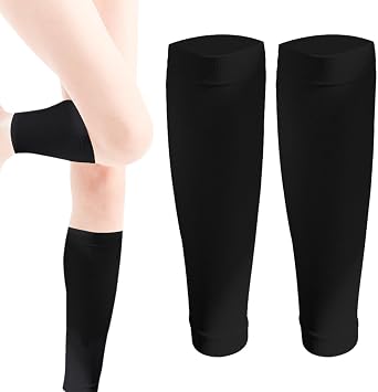 Mqyra Calf Compression Sleeve for Men - Leg Sleeves and Thin Splint