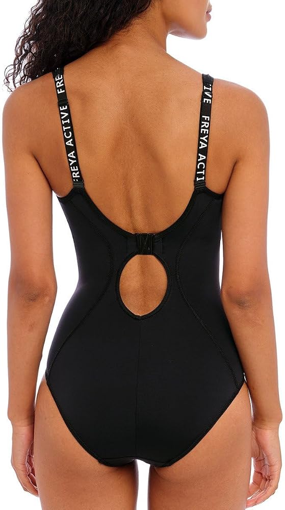 Freya Freestyle Underwire One-Piece 34DD, Jungle Black at Amazon