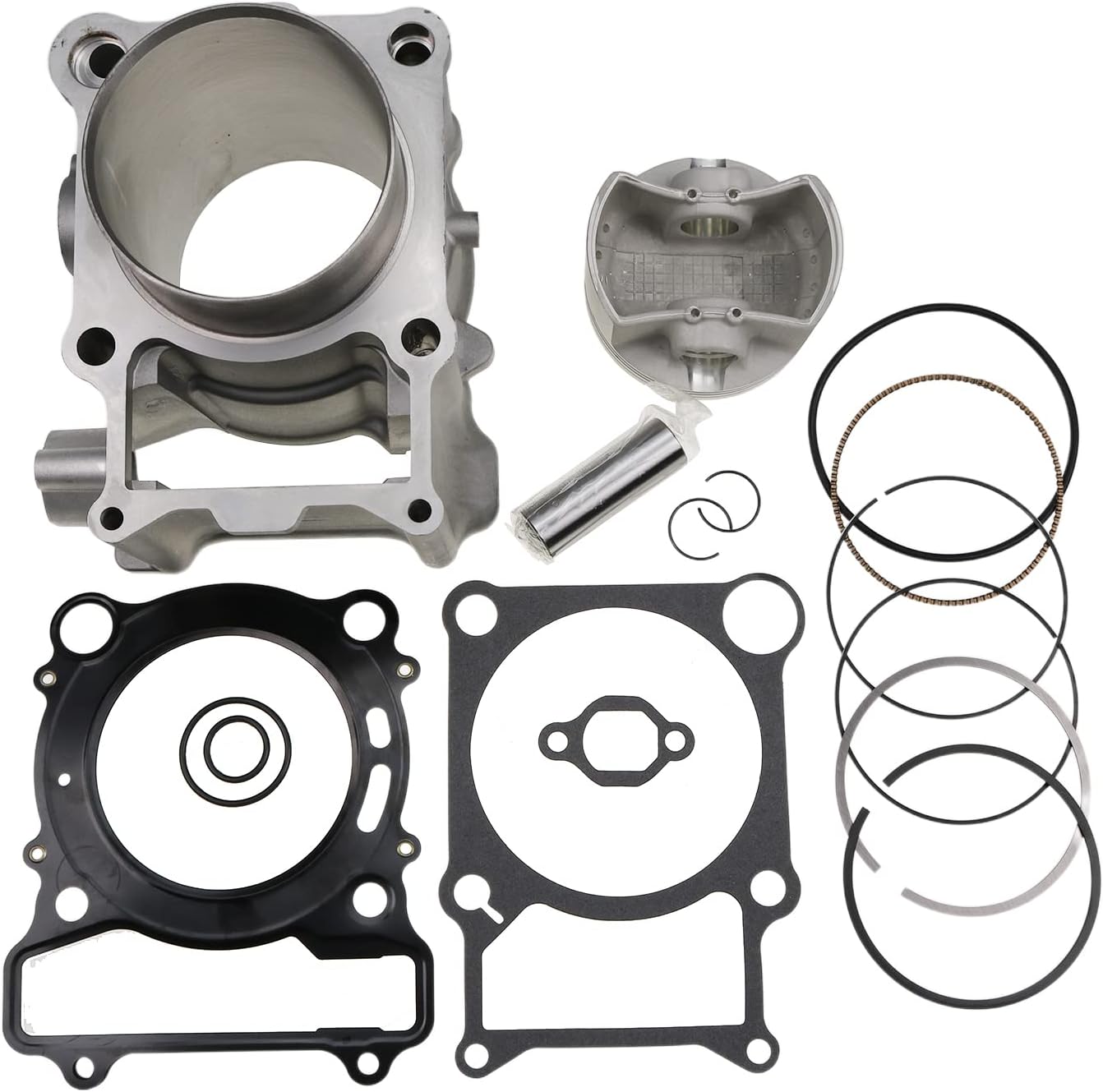 5GH-11310-00-00 84.5mm 400cc Big Bore Cylinder Piston Gasket Top End Rebuild Kit For 2000-2006 Yamaha Kodiak 400 2007-2008 Grizzly 400