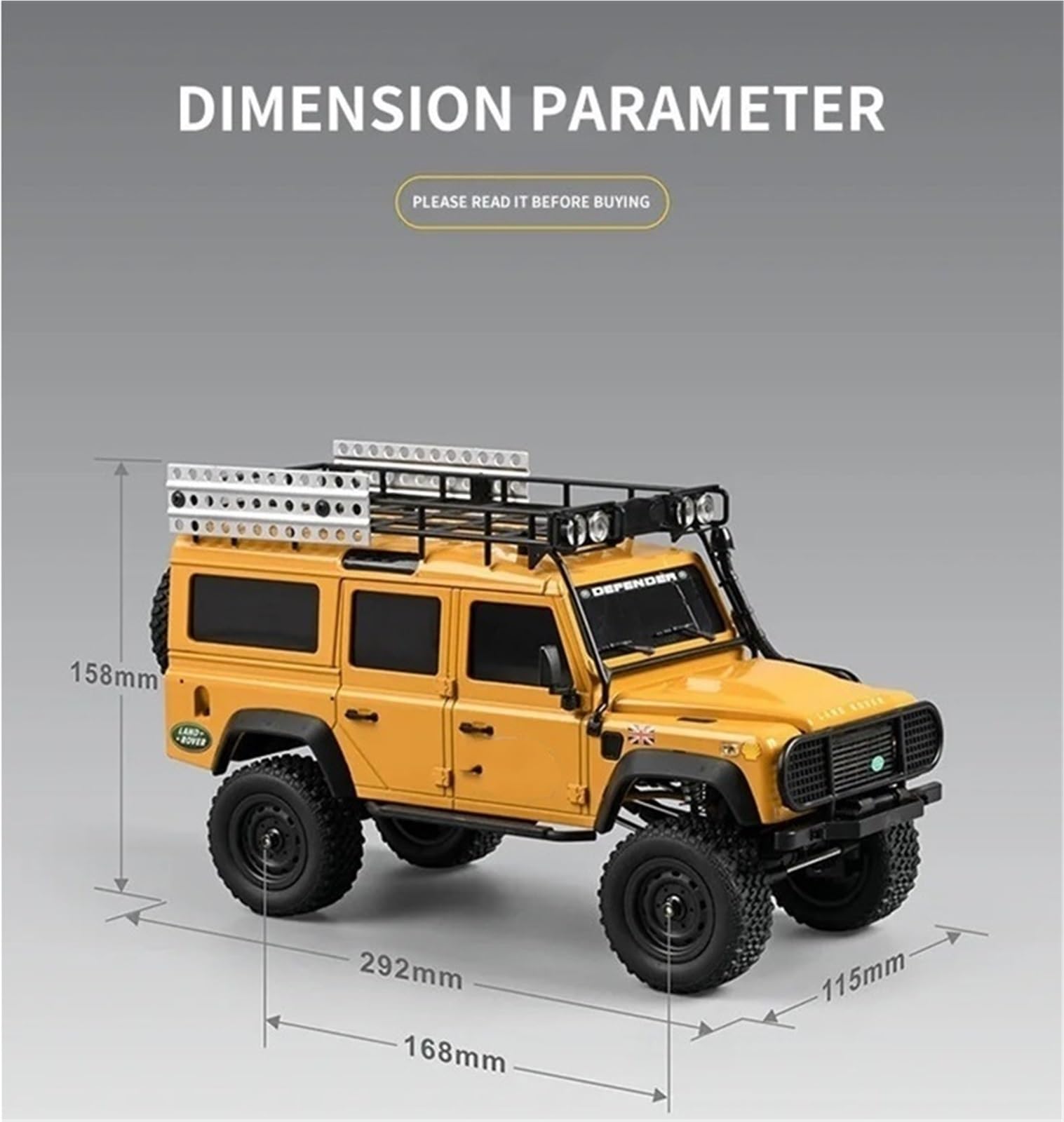 Amazon.co.jp: 1/18 4WD クローラー RCカー オフロード 48°登坂 3段