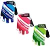 FIGNER Ten Kids Junior Cycling Gloves Outdoor Sport Road Mountain Bike, Fit Boy Girl Youth Age 2-11, Gel Padding Bicycle Half Finger Pair