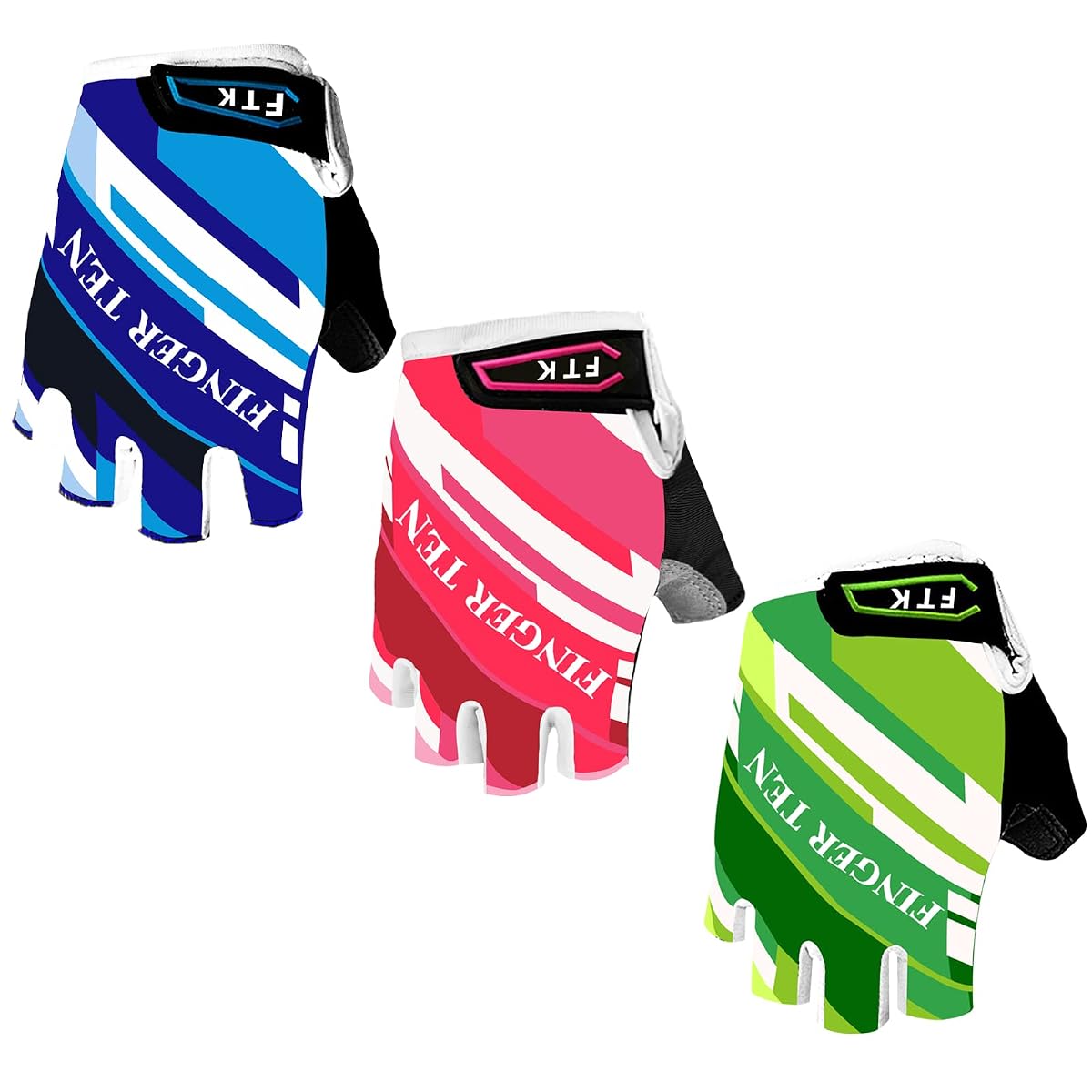 Kids Junior Cycling Gloves Outdoor Sport Road Mountain Bike Monkey Bars, Fit